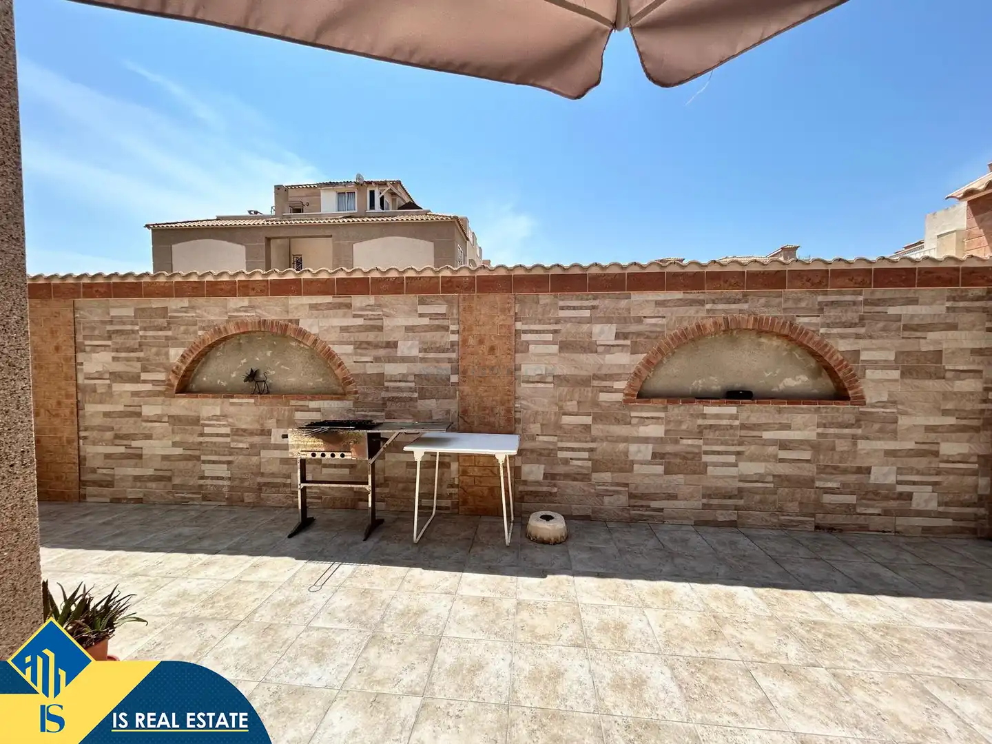 Terrassa de Casa adosada de lloguer en Torrevieja amb Aire condicionat, Calefacció i Jardí privat