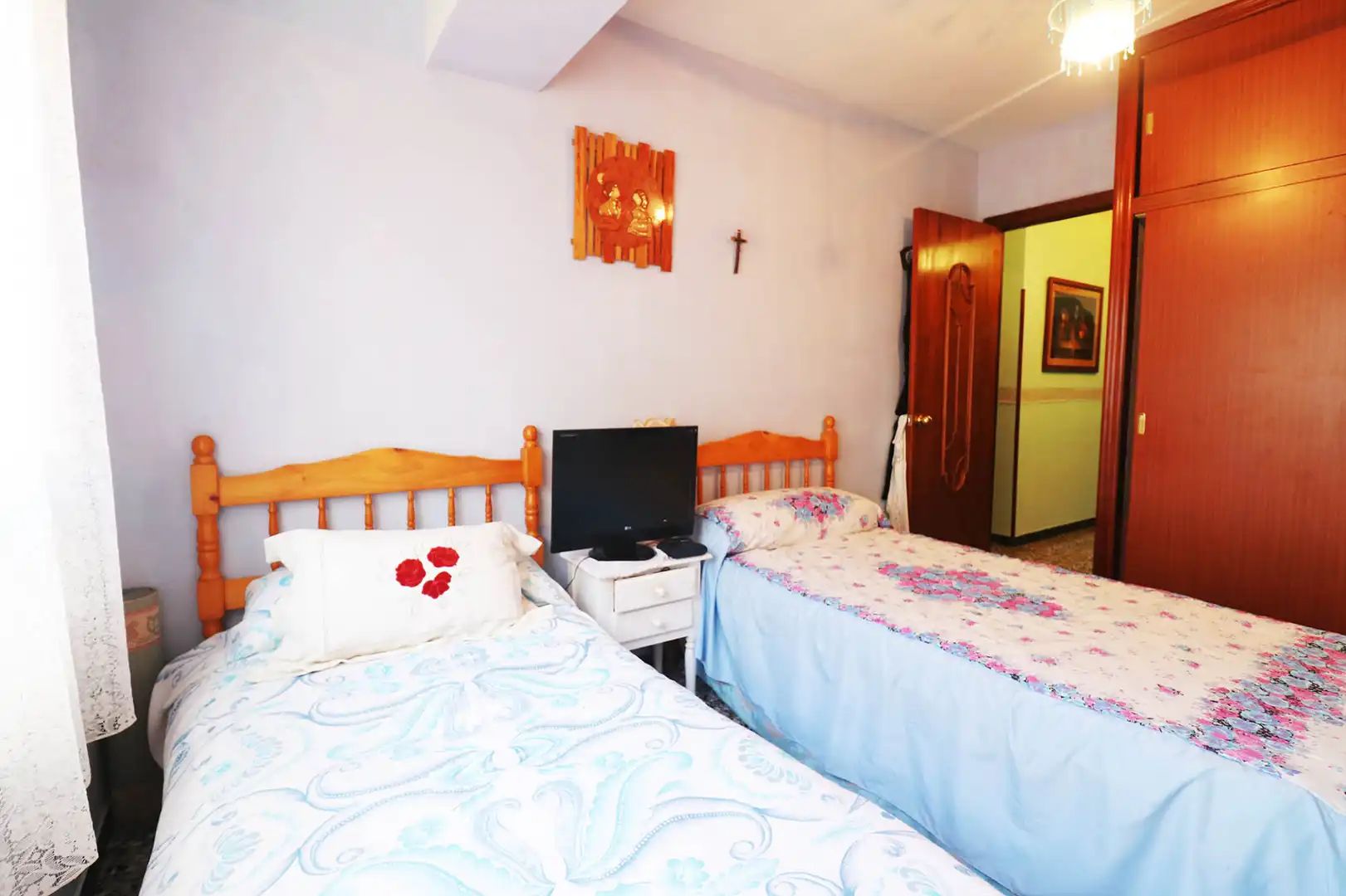 Dormitori de Apartament en venda en Guardamar del Segura amb Aire condicionat, Terrassa i Moblat