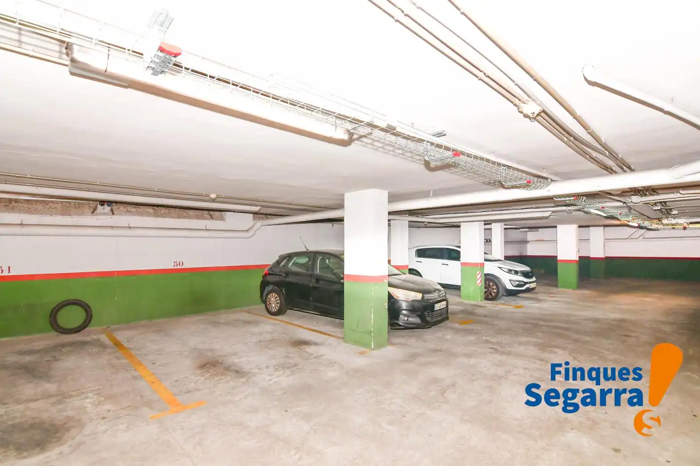 Parking of Flat for sale in El Vendrell  with Air Conditioner, Terrace and Community pool