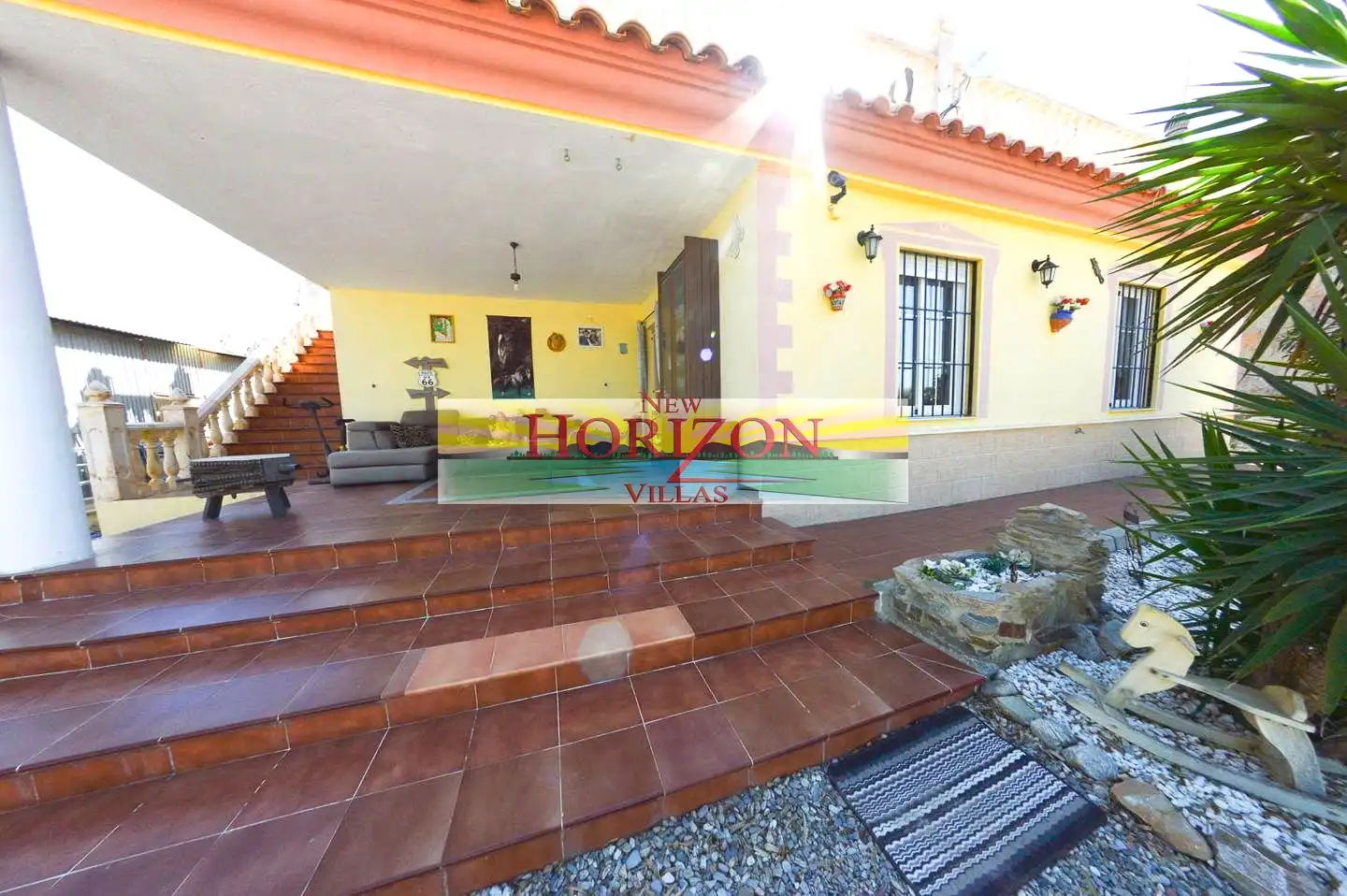 Garden of Houses for sale in Zurgena