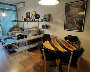 Dining room of Flat to rent in  Madrid Capital  with Air Conditioner, Terrace and Swimming Pool