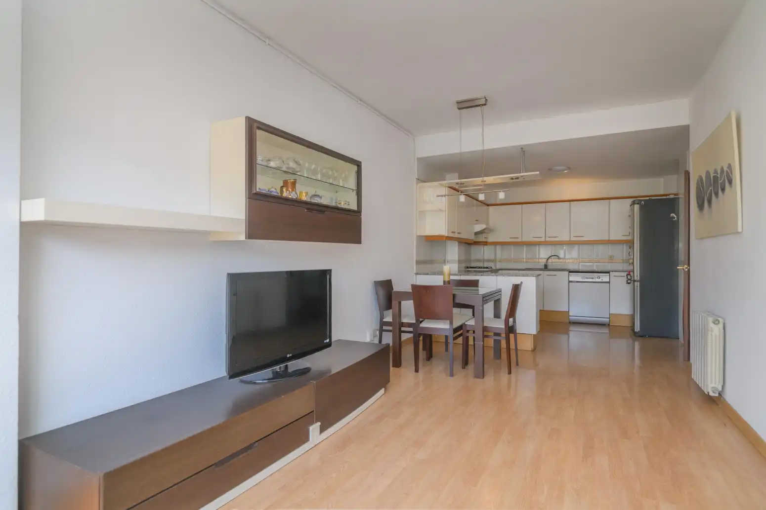 Sala de estar de Piso en venta en Viladecans con Aire acondicionado, Calefacción y Parquet