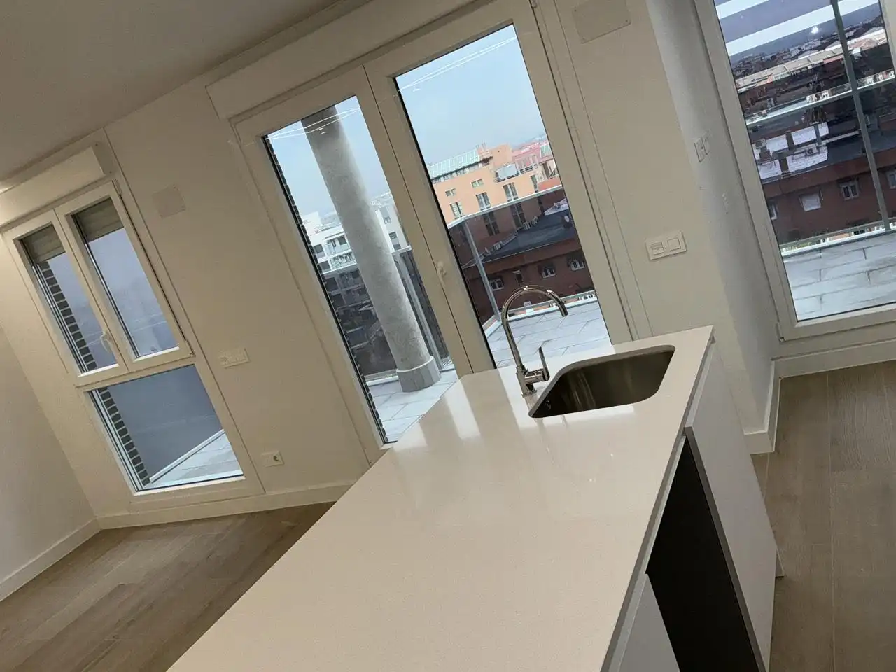 Cocina de Ático de alquiler en Getafe con Aire acondicionado, Calefacción y Terraza