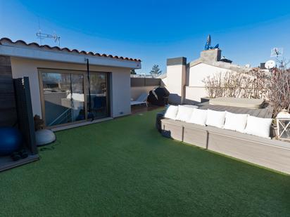 Terrace of Attic for sale in Sant Cugat del Vallès  with Air Conditioner, Heating and Storage room