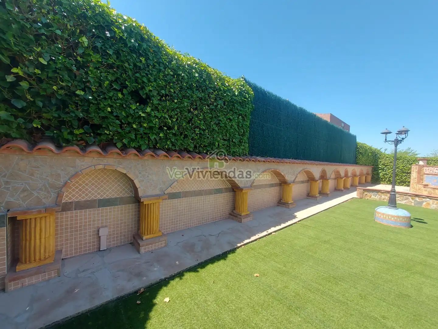 Garden of Houses for sale in Olèrdola  with Air Conditioner, Heating and Private garden