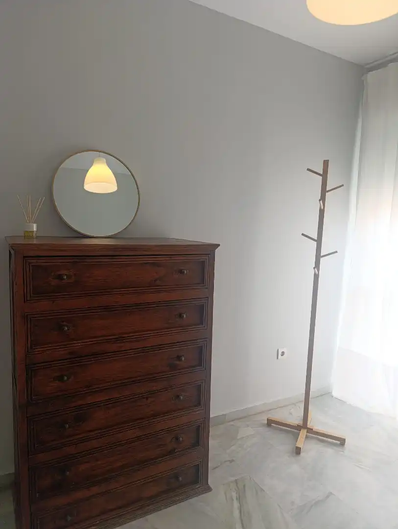 Habitación de Apartamento de alquiler con opción a compra en Málaga con Aire acondicionado, Terraza y Trastero