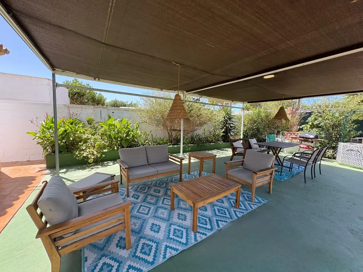 Terrace of Houses for rent in Chiclana de la Frontera  with Air Conditioner, Private garden and Terrace