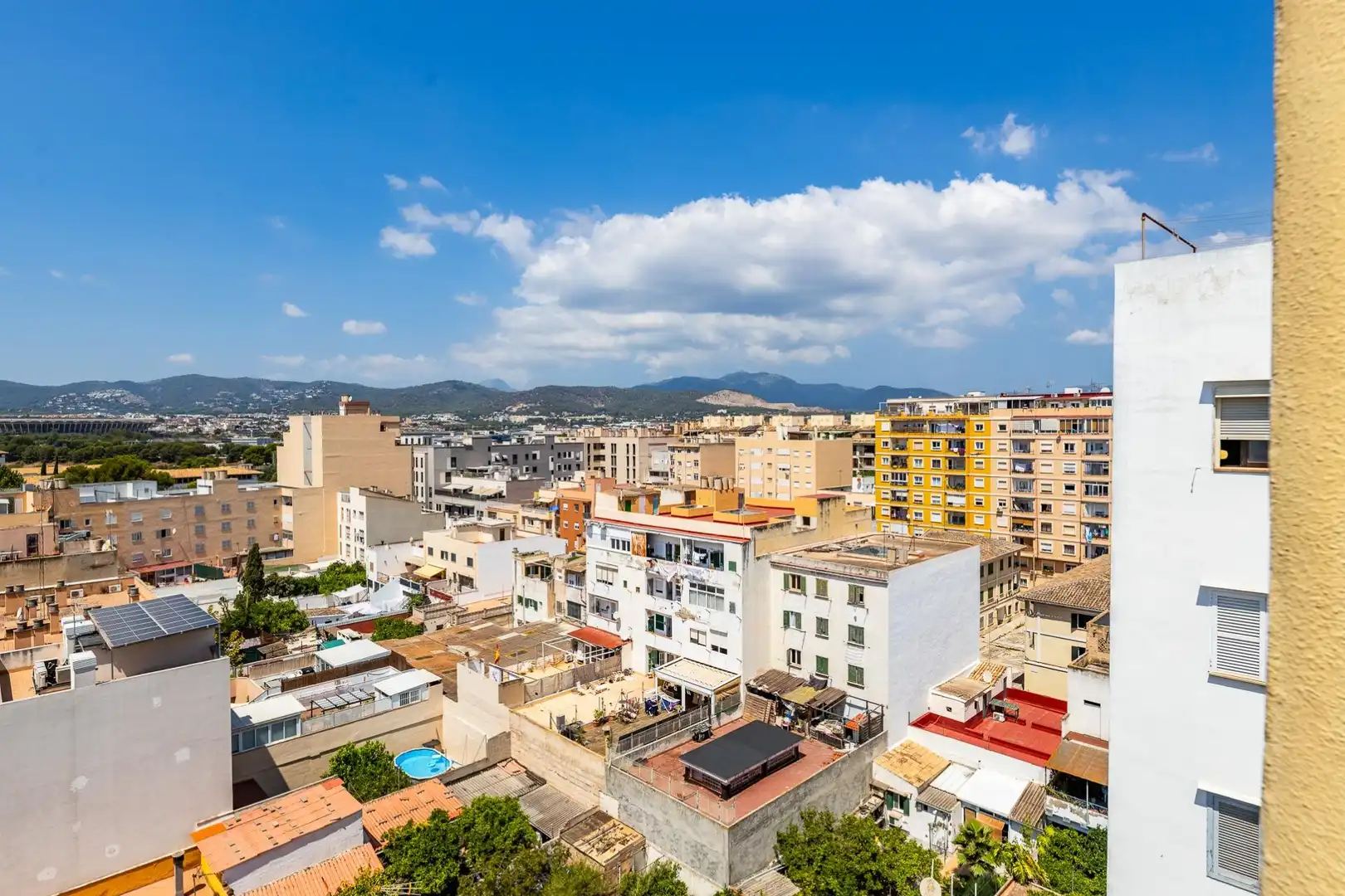 Vista exterior de Àtic en venda en  Palma de Mallorca amb Calefacció, Terrassa i Traster