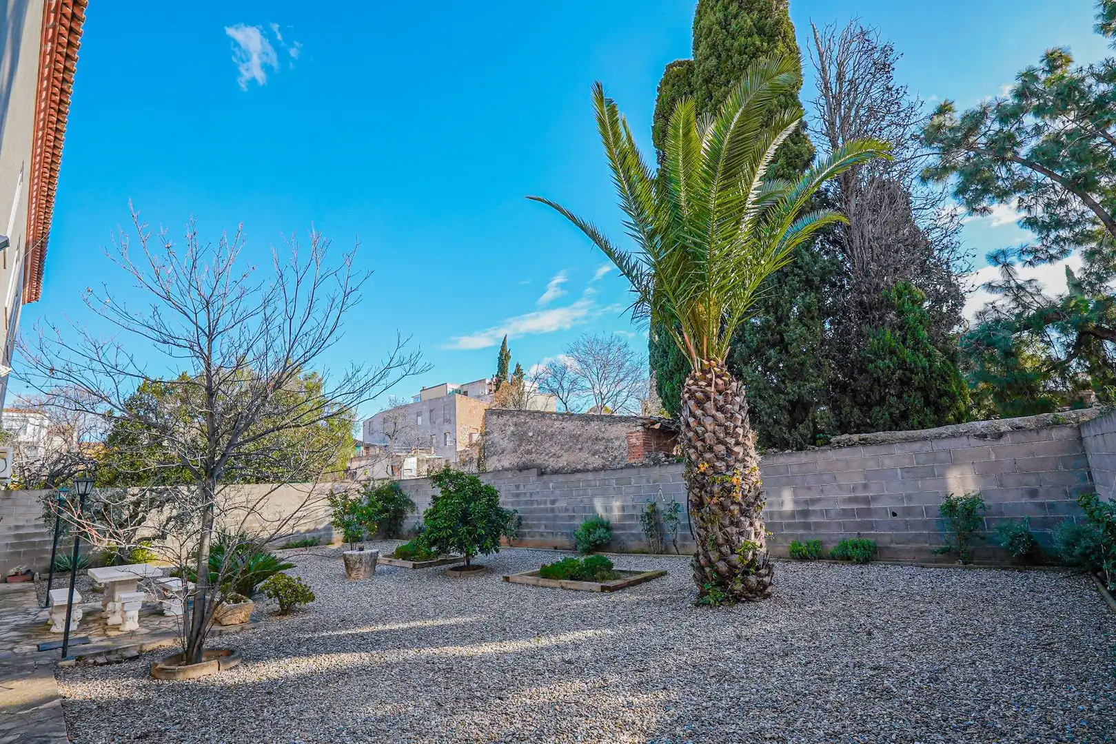 Garden of Detached homes for sale in Vilallonga del Camp  with Air Conditioner, Heating and Private garden