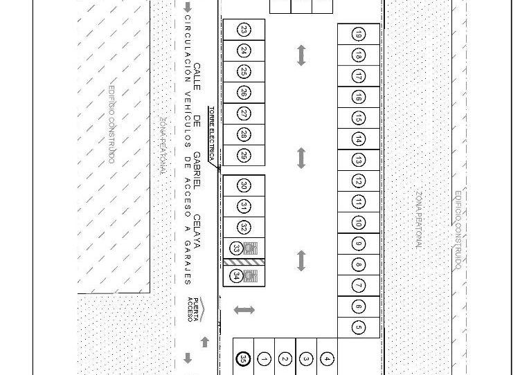 Foto 1 de Garatge de lloguer a Calle de Gabriel Celaya, 15, Grancasa, Zaragoza