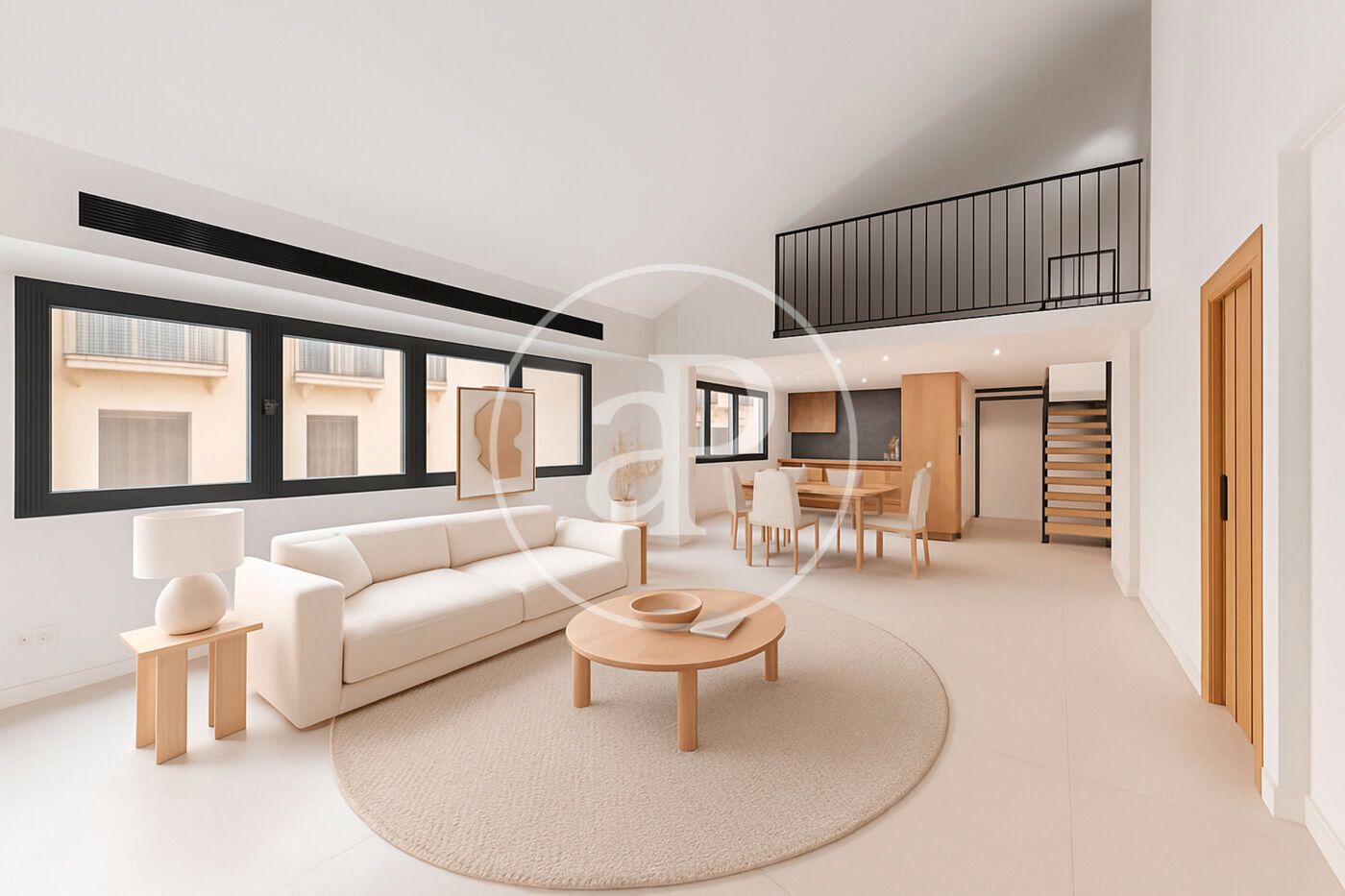 Sala de estar de Piso en venta en  Palma de Mallorca con Aire acondicionado, Calefacción y Jardín privado