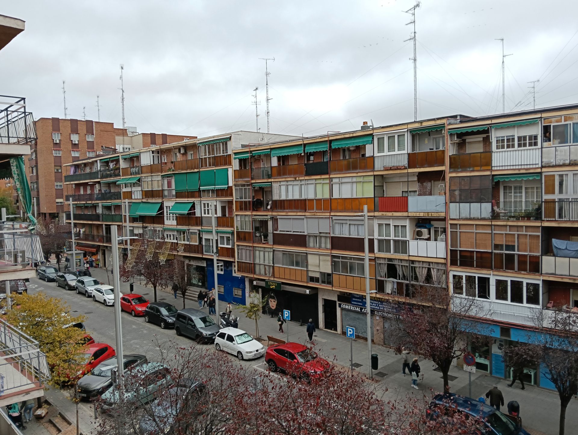 Vista exterior de Piso en venta en Móstoles con Calefacción, Parquet y Terraza