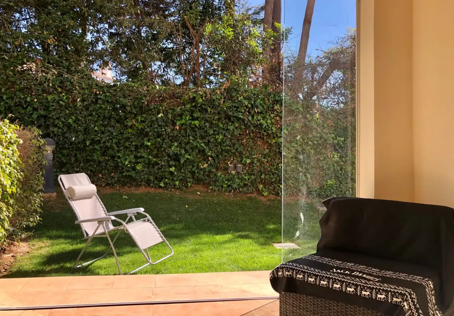 Jardín de Planta baja de alquiler en Marbella con Aire acondicionado, Calefacción y Terraza