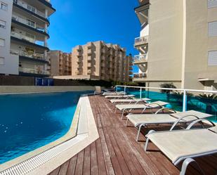 Swimming pool of Apartment to rent in Eivissa  with Air Conditioner, Heating and Parquet flooring