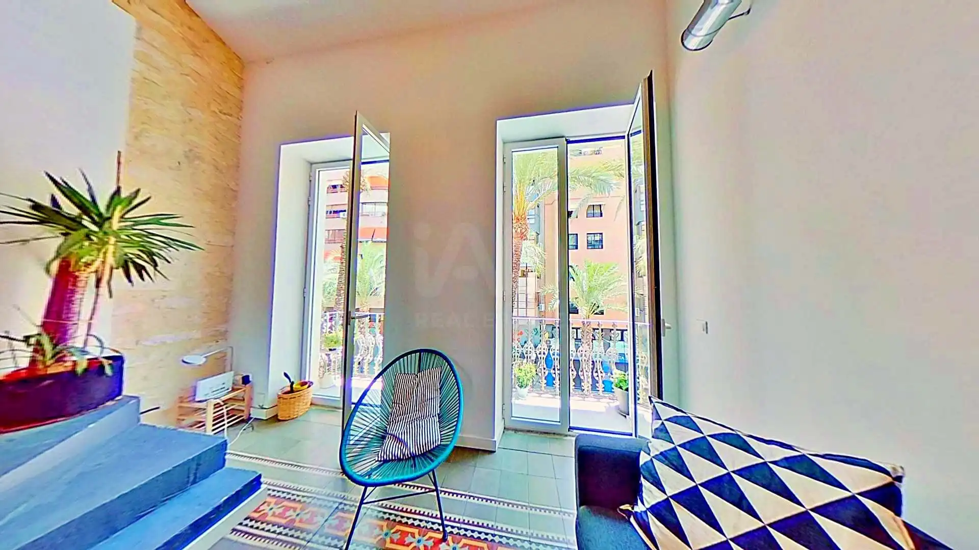 Terrasse von Dachboden zum Verkauf in Alicante / Alacant mit Klimaanlage und Heizung