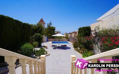 Jardí de Casa o xalet en venda en Santa Pola amb Aire condicionat, Terrassa i Piscina