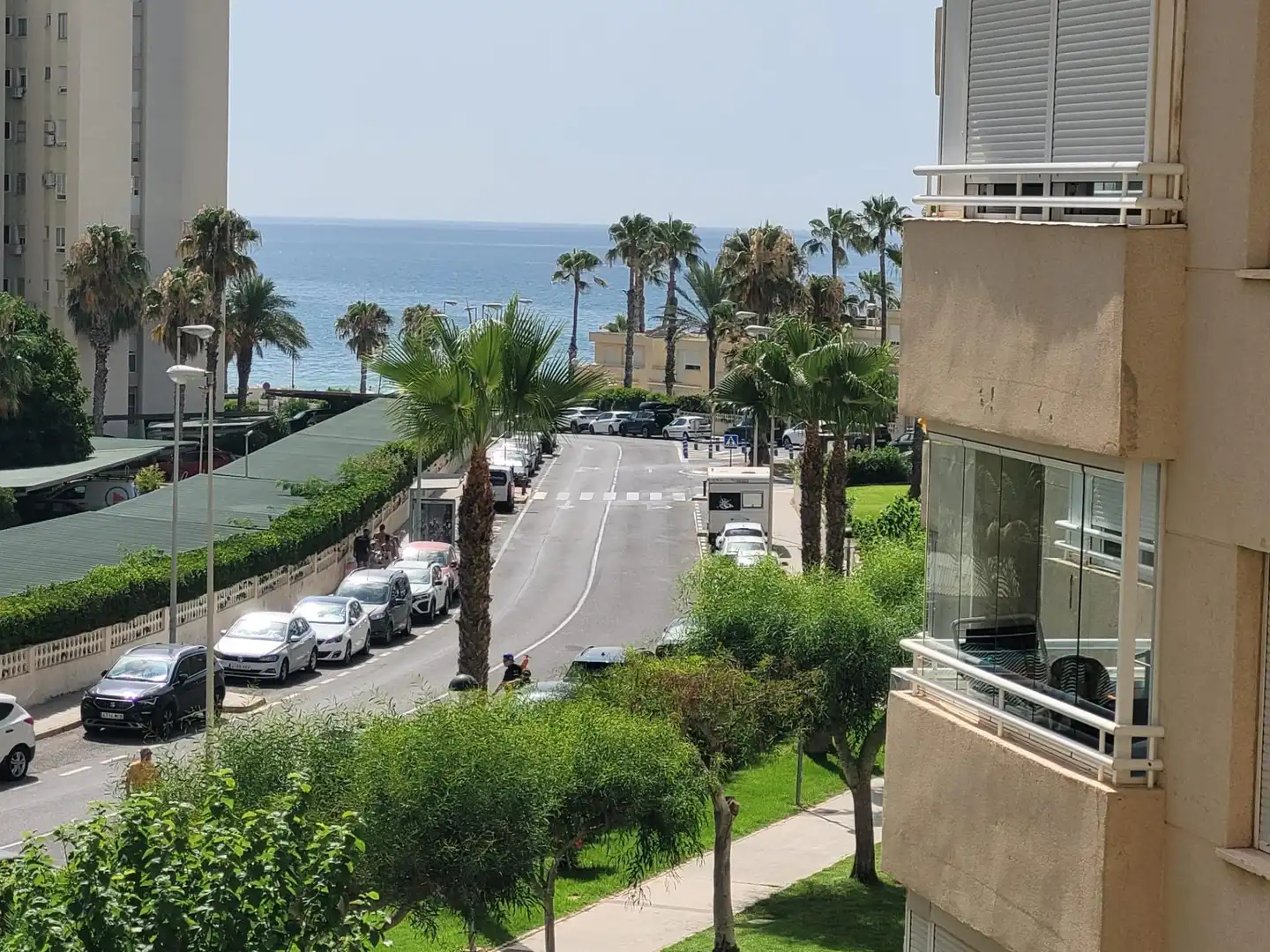 Vista exterior de Apartamento en venta en Alicante / Alacant con Aire acondicionado, Calefacción y Jardín privado