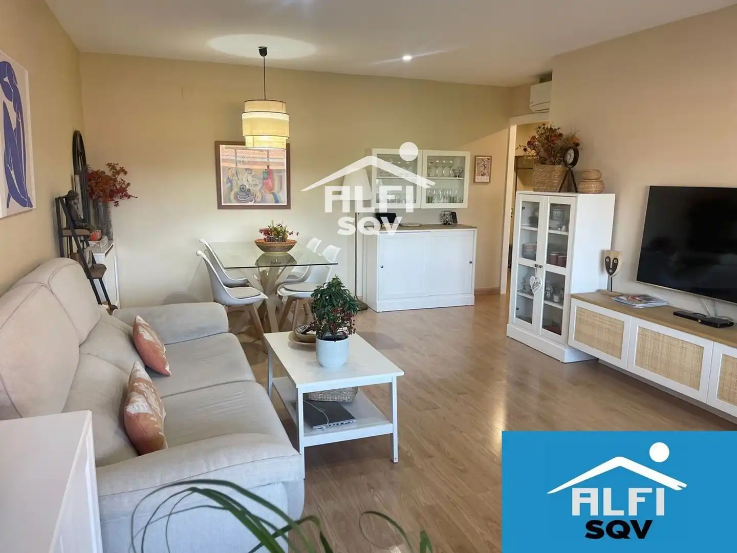 Sala de estar de Piso en venta en Sant Quirze del Vallès con Aire acondicionado, Calefacción y Terraza