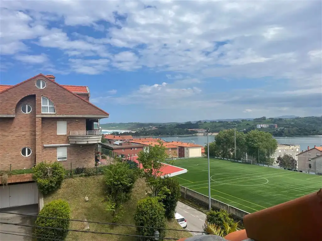 Terrace of Flat for sale in San Vicente de la Barquera  with Heating, Parquet flooring and Furnished