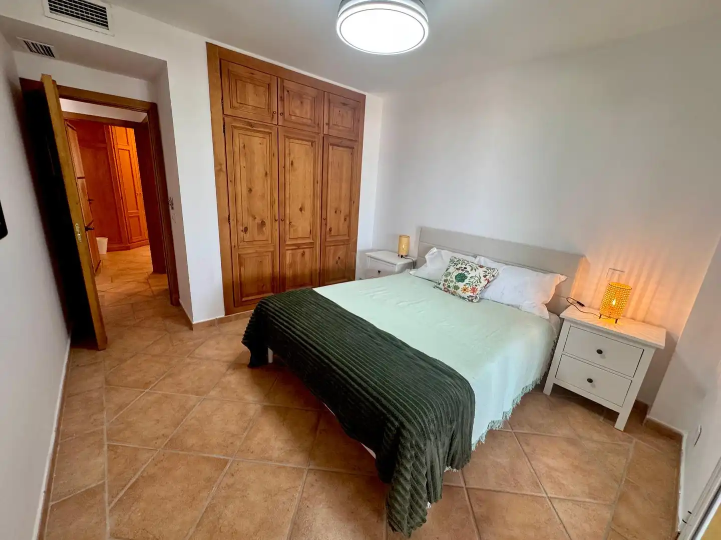 Bedroom of Apartments for rent in Marbella  with Air Conditioner, Terrace and Furnished