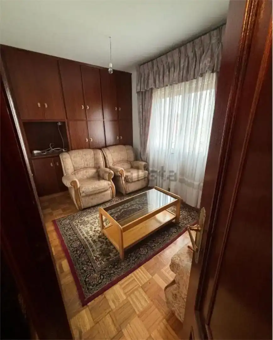 Sala d'estar de Pis en venda en Agolada amb Moblat i Balcó