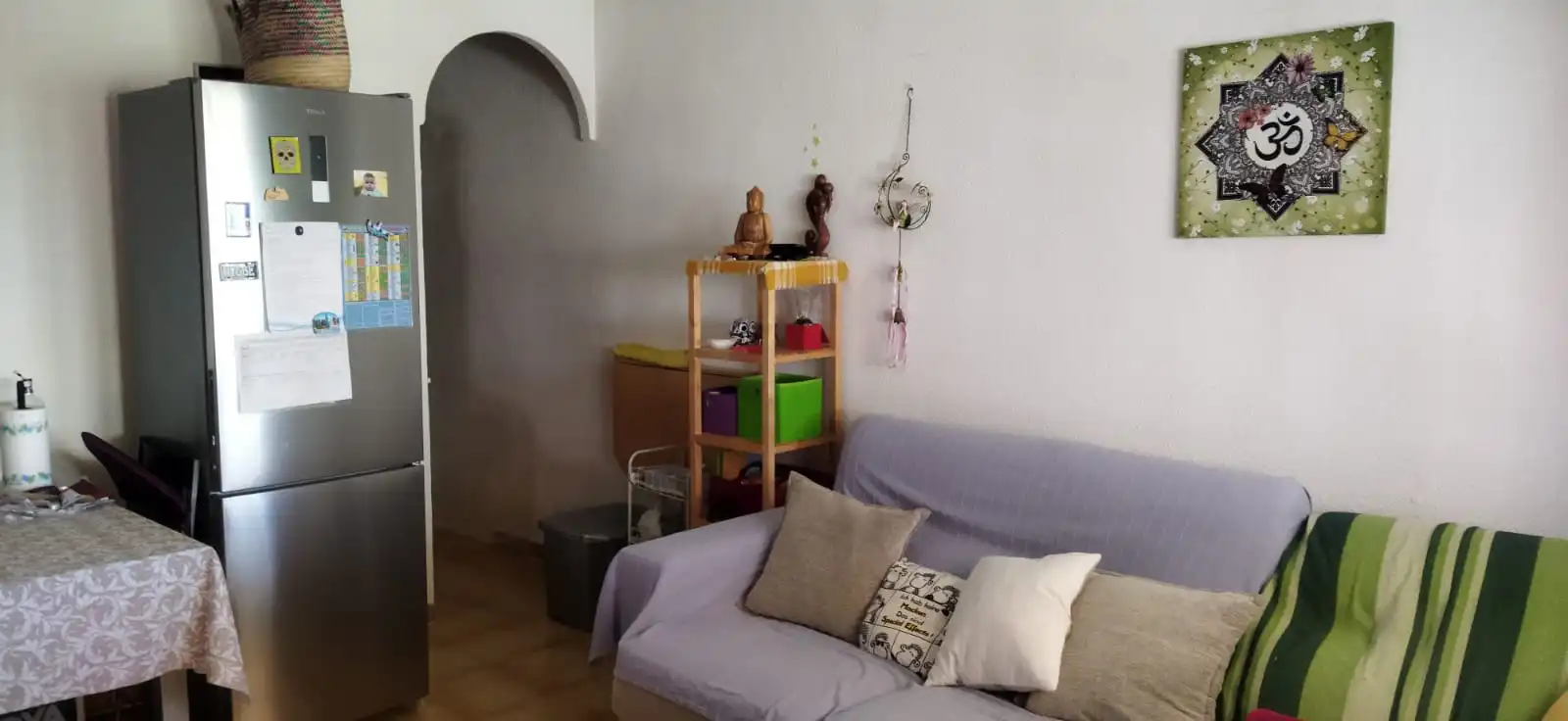 Living room of Apartments for rent in Santa Pola  with Air Conditioner, Private garden and Terrace