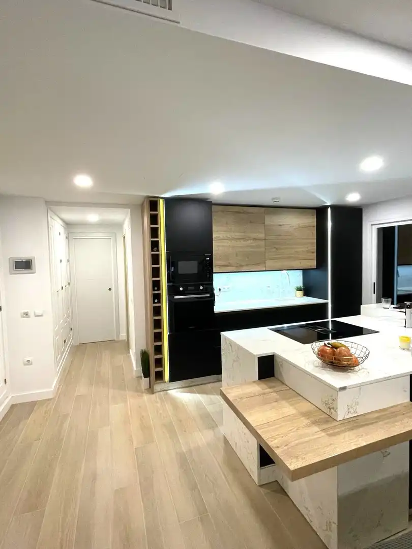 Cocina de Apartamento en venta en Mijas con Aire acondicionado, Terraza y Trastero