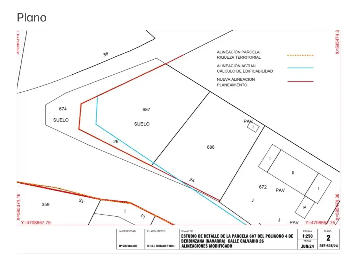 Wohnbaugrundstück zum Verkauf in Camino Calvario 26, imagen 4