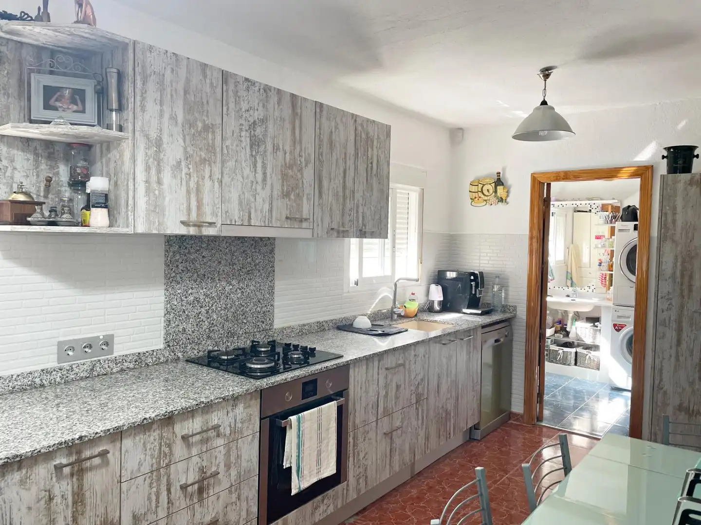 Cuina de Finca rústica en venda en Peñíscola / Peníscola amb Calefacció, Jardí privat i Terrassa