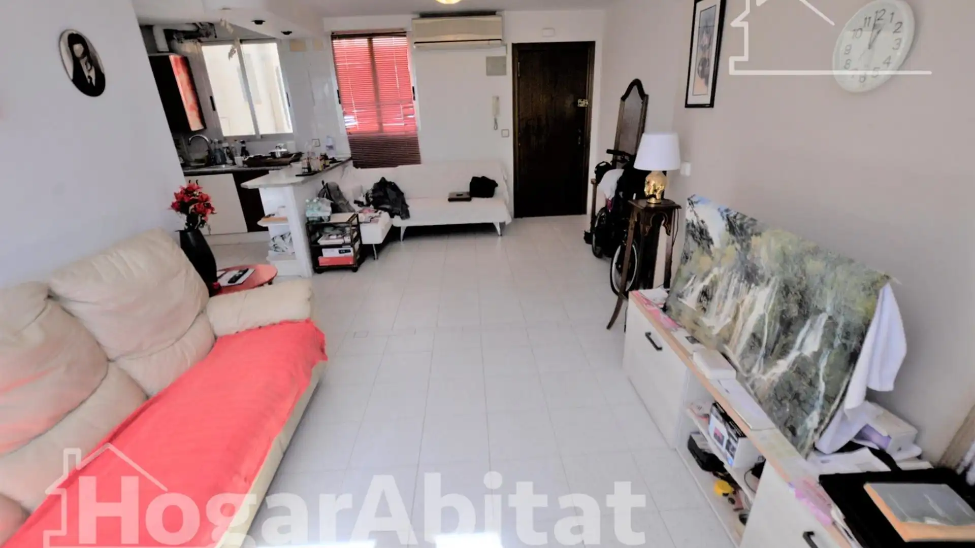Living room of Flat for sale in Puçol  with Furnished