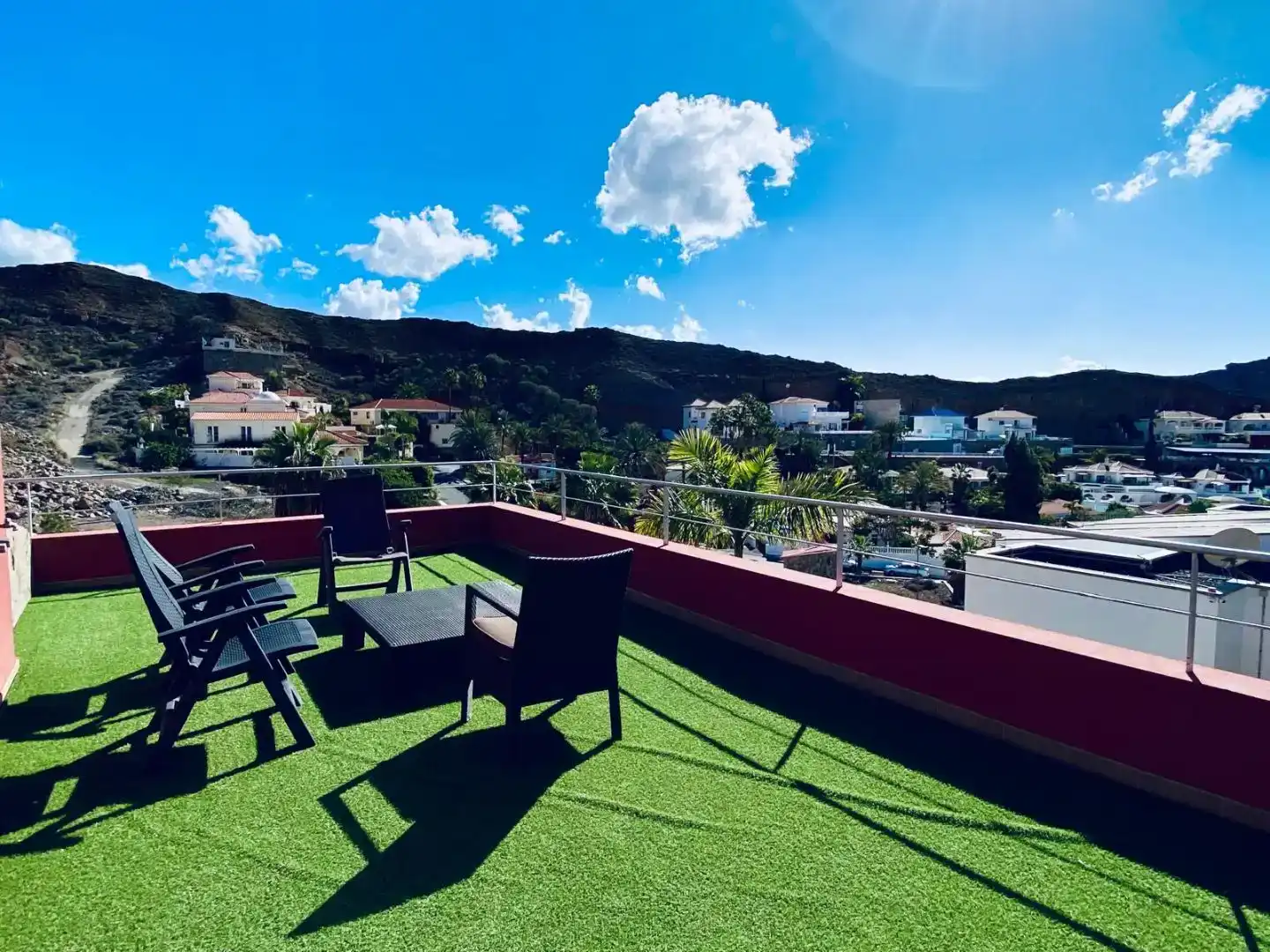 Terrassa de Casa o xalet en venda en Mogán amb Aire condicionat i Balcó