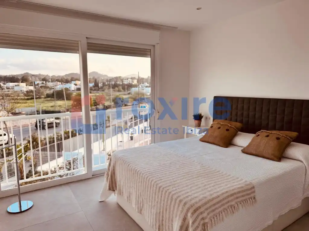 Bedroom of Duplexes for rent in Sant Josep de sa Talaia  with Air Conditioner, Private garden and Terrace