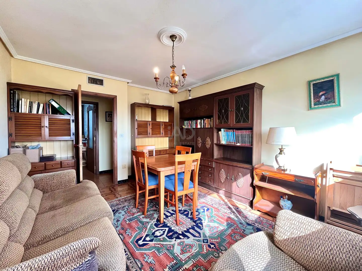 Sala de estar de Piso en venta en Oleiros