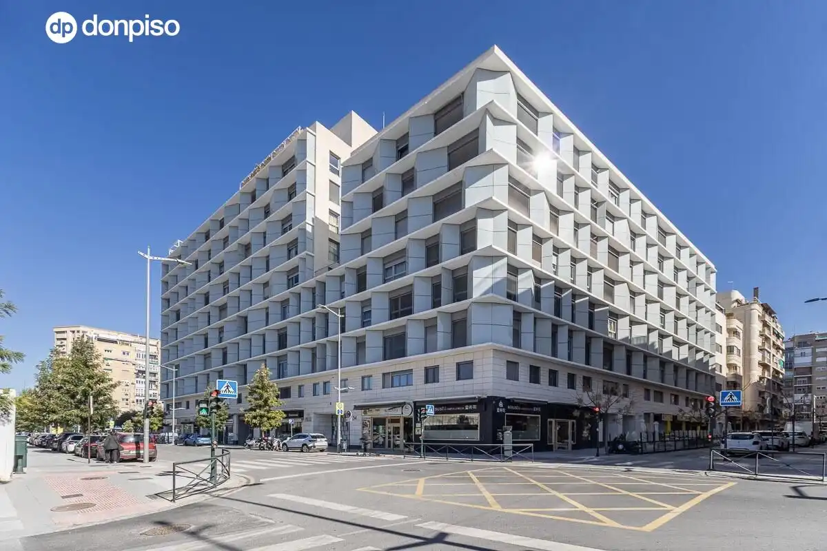 Exterior view of Flat for sale in Granada  with Air Conditioner and Heating