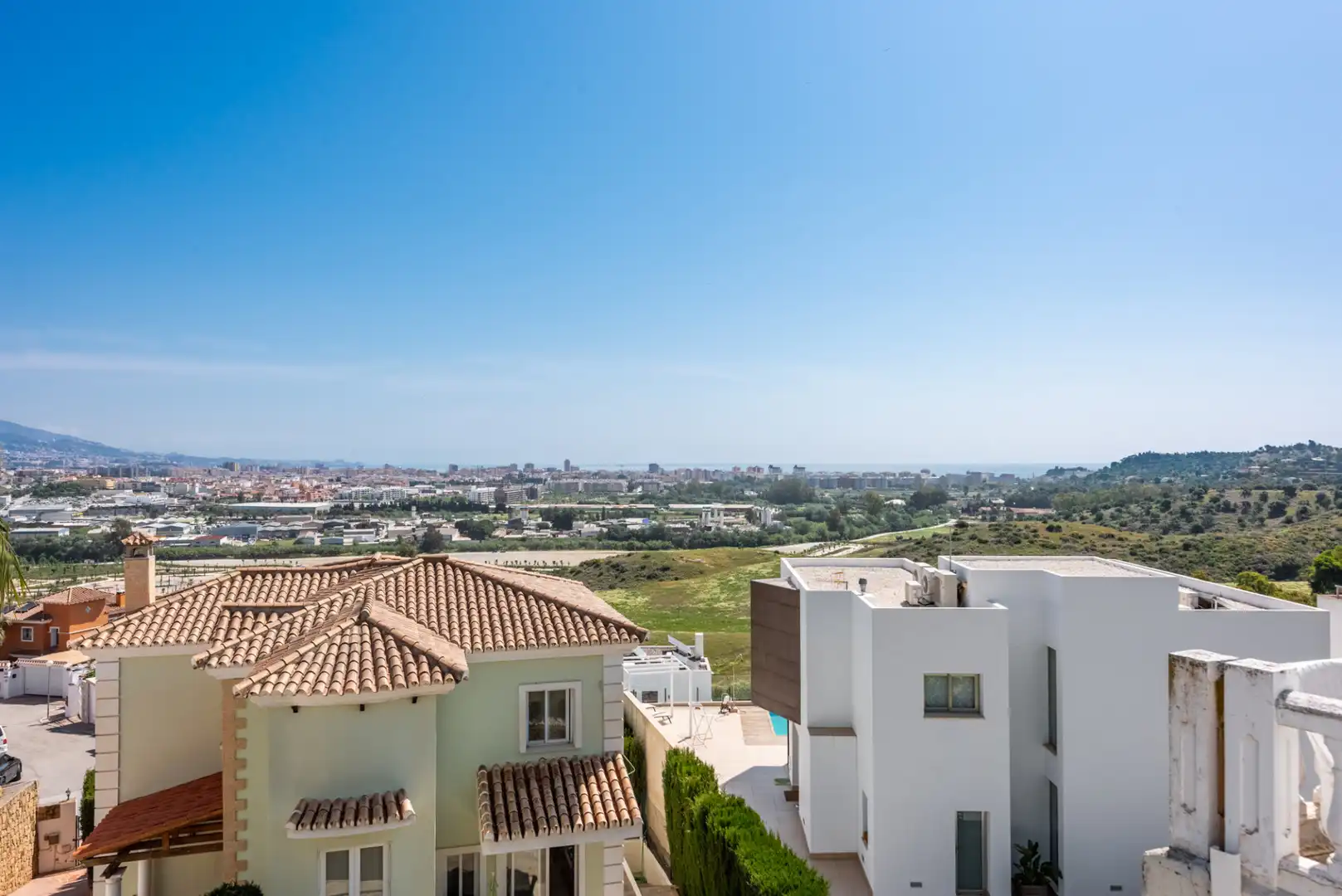 Exterior view of Houses for sale in Mijas  with Terrace, Swimming Pool and Furnished