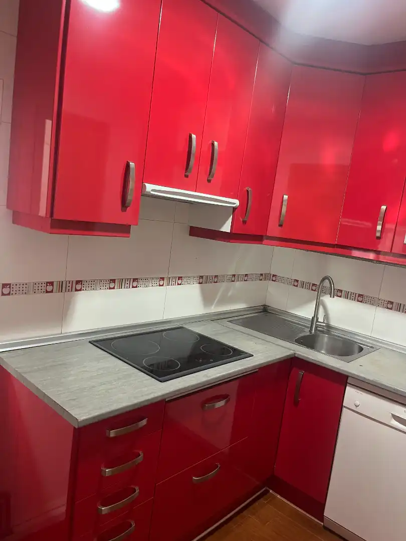 Kitchen of Flat for sale in Parla  with Heating, Terrace and Furnished