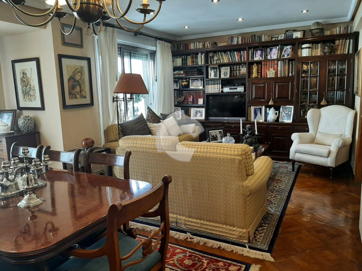 Sala d'estar de Pis en venda en Vigo 