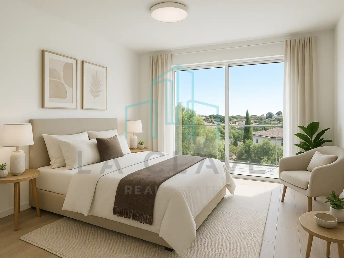 Habitación de Casa adosada en venta en Lliçà d'Amunt con Jardín privado, Terraza y Balcón