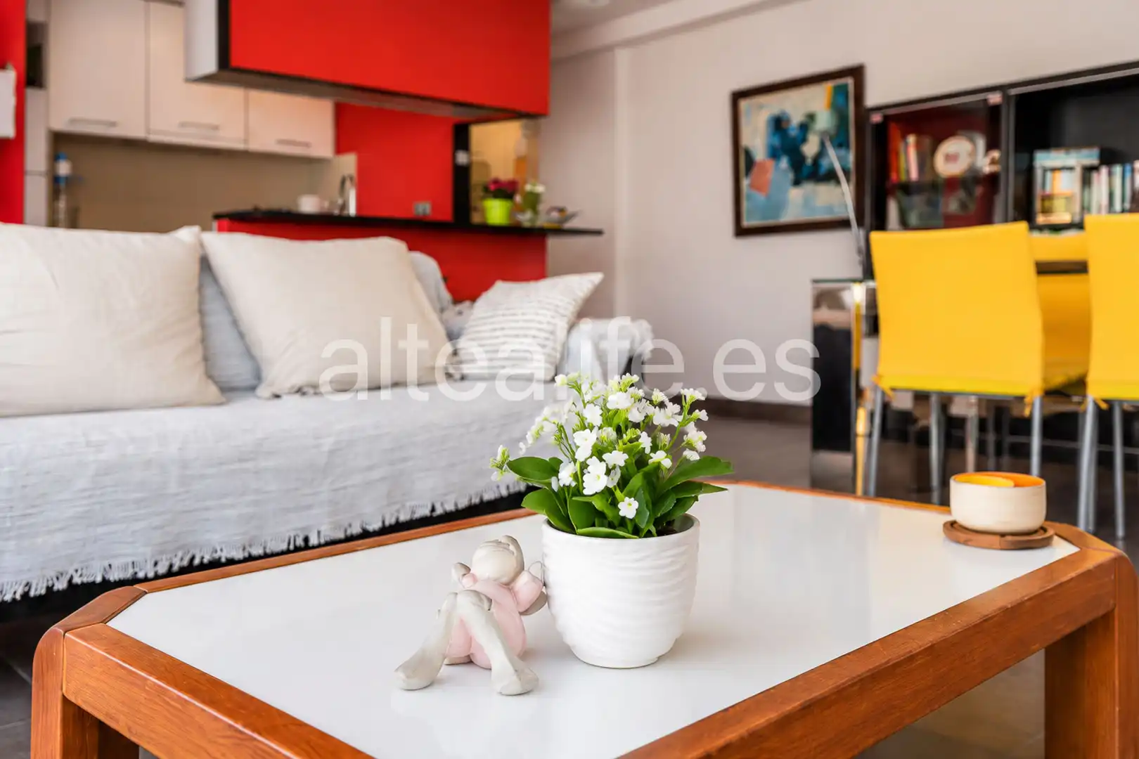 Sala de estar de Apartamento en venta en L'Olla