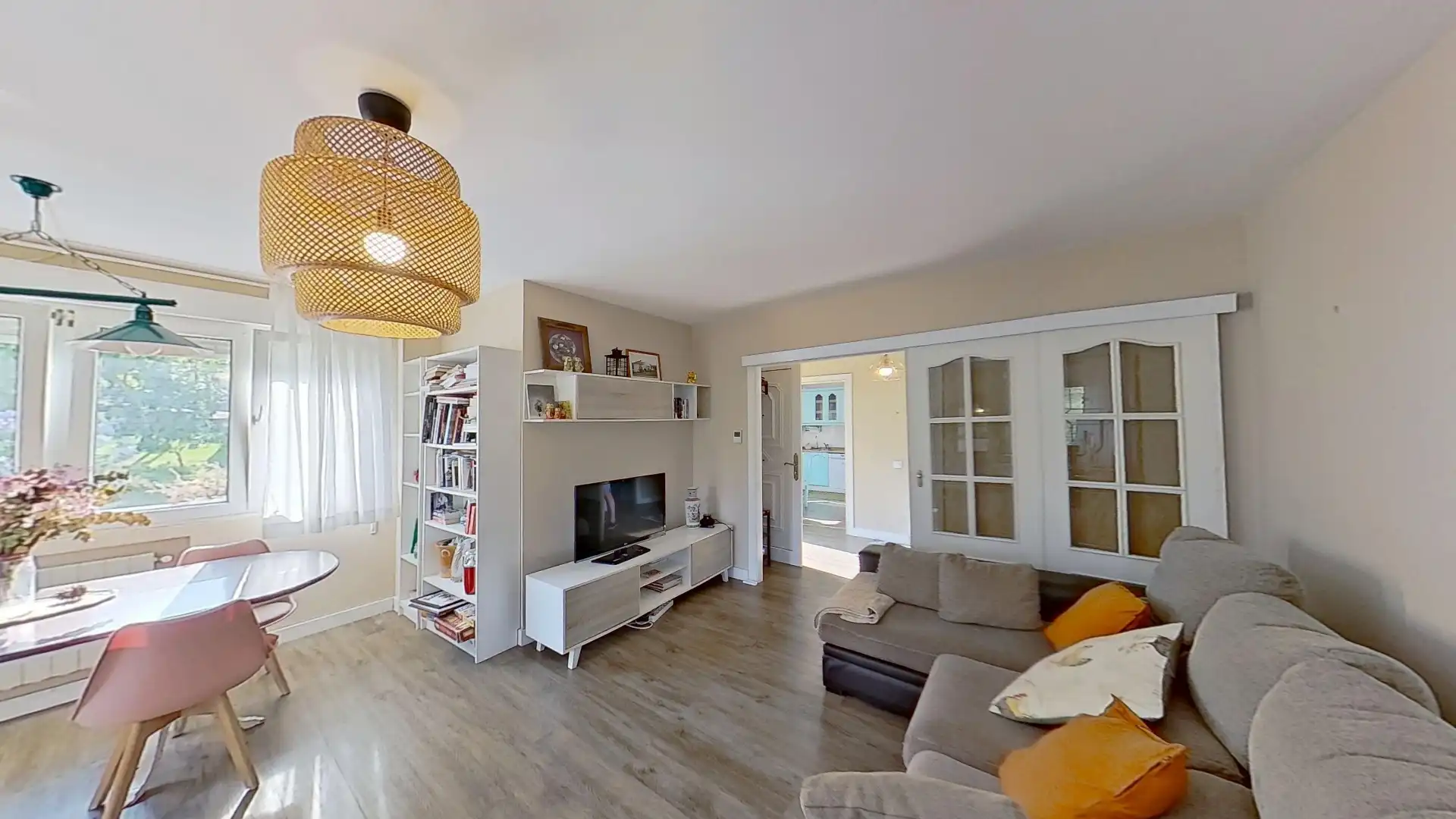 Sala de estar de Casa o chalet en venta en Gijón  con Calefacción, Jardín privado y Parquet