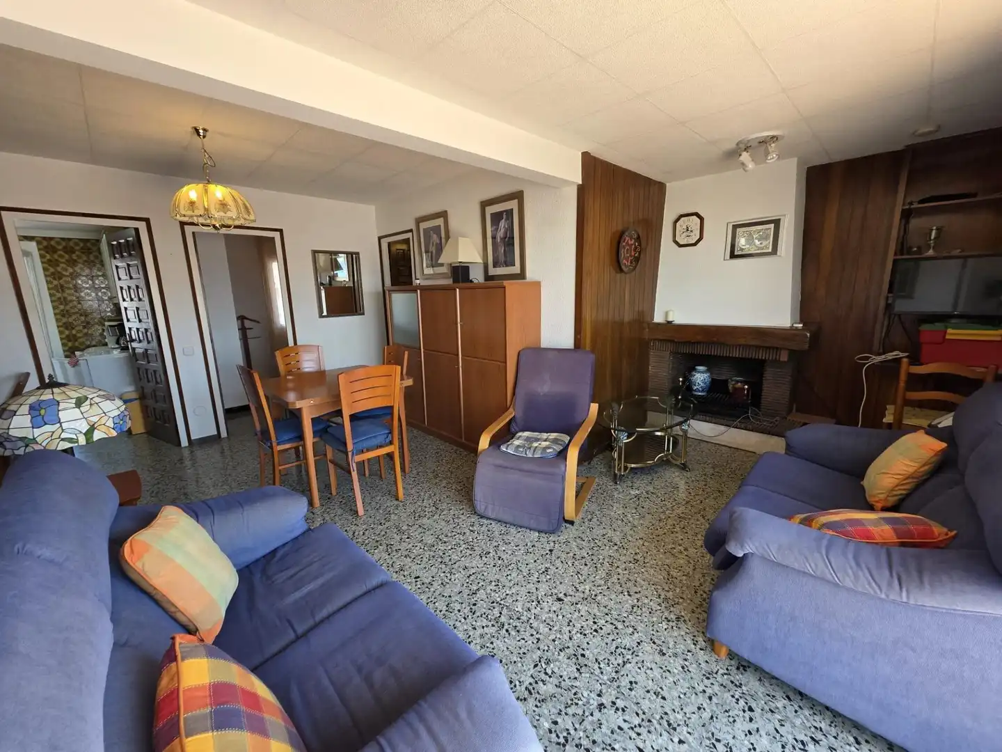 Sala d'estar de Àtic en venda en Roses amb Aire condicionat, Calefacció i Terrassa