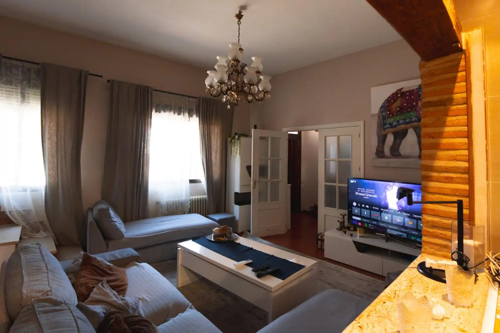 Sala d'estar de Casa o xalet en venda en Toledo amb Aire condicionat i Calefacció