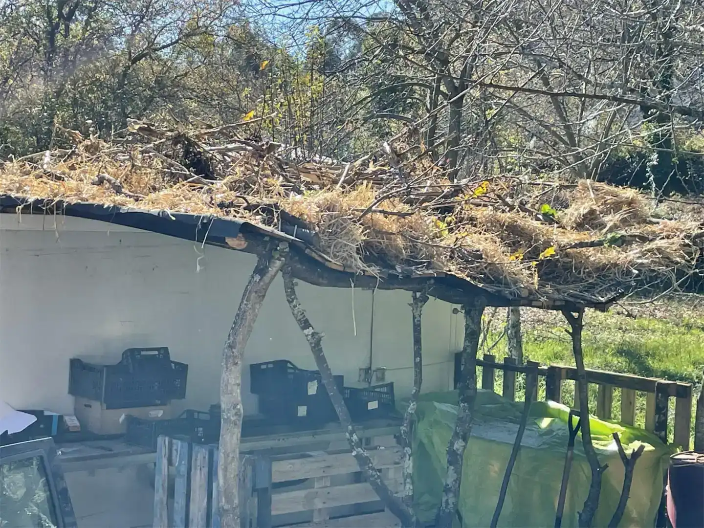 Außenansicht von Country house zum Verkauf in Moaña mit Schwimmbad