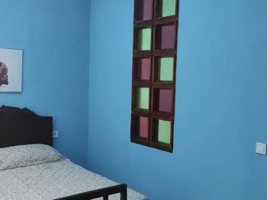 Dormitori de Casa adosada en venda en Los Silos amb Jardí privat, Parquet i Piscina