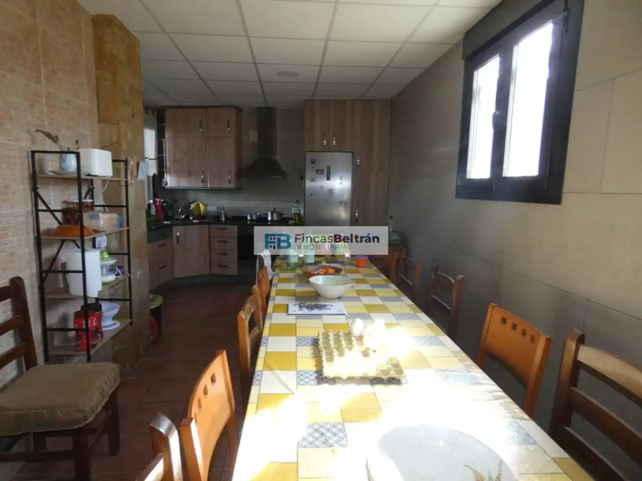 Cuina de Finca rústica en venda en Benicarló amb Jardí privat i Moblat