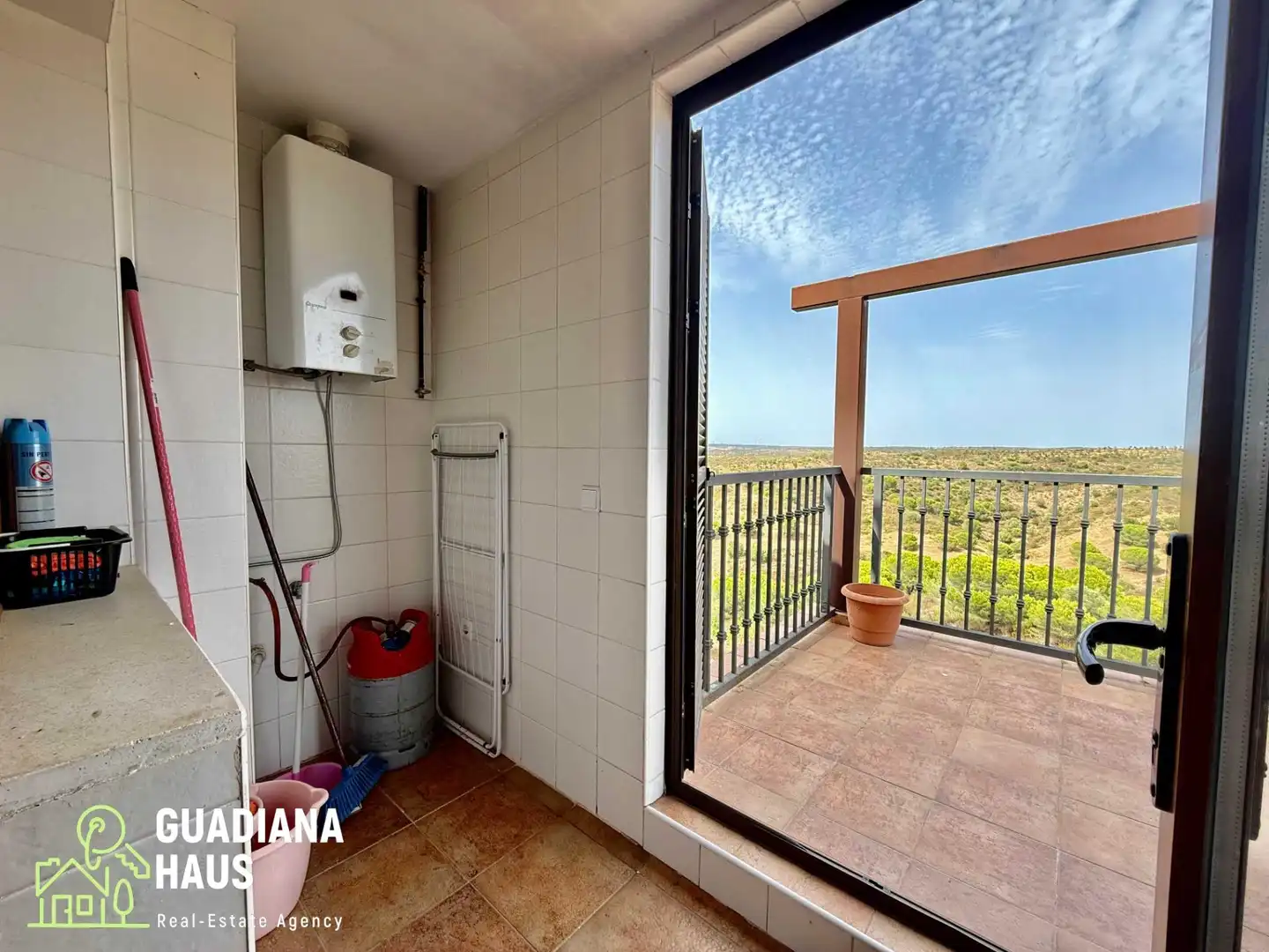 Balcony of Apartments for sale in Ayamonte  with Air Conditioner, Heating and Private garden