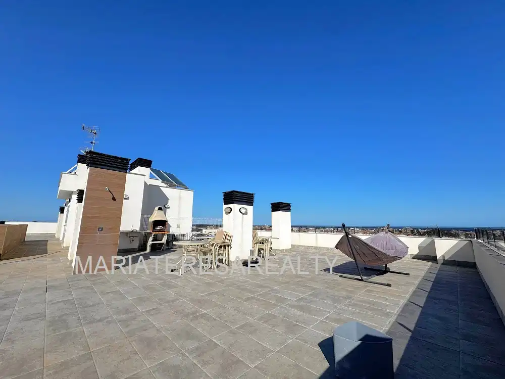 Terraza de Ático en venta en San Pedro del Pinatar con Aire acondicionado, Calefacción y Trastero
