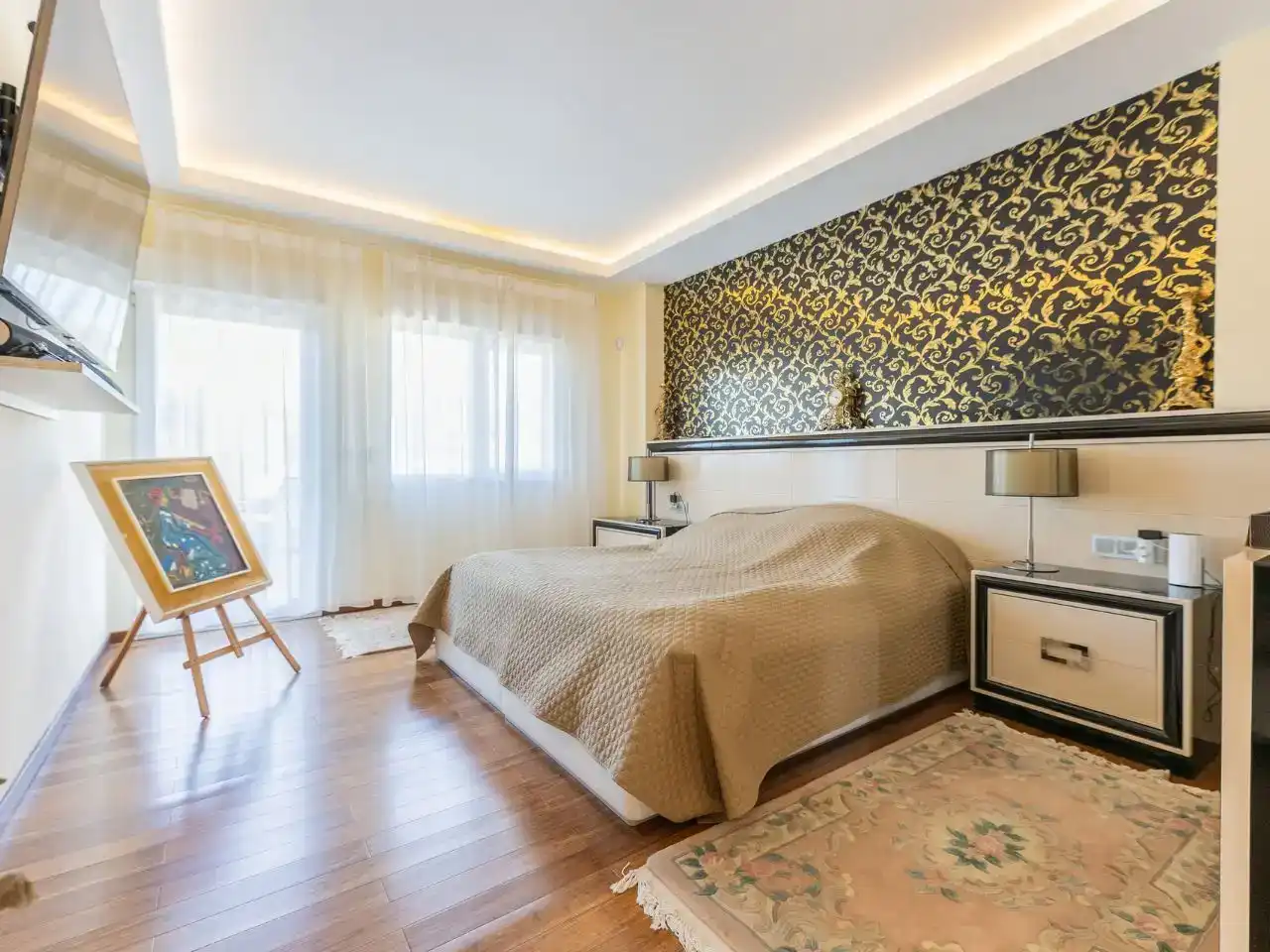 Dormitori de Casa o xalet en venda en Altea amb Aire condicionat, Piscina i Balcó
