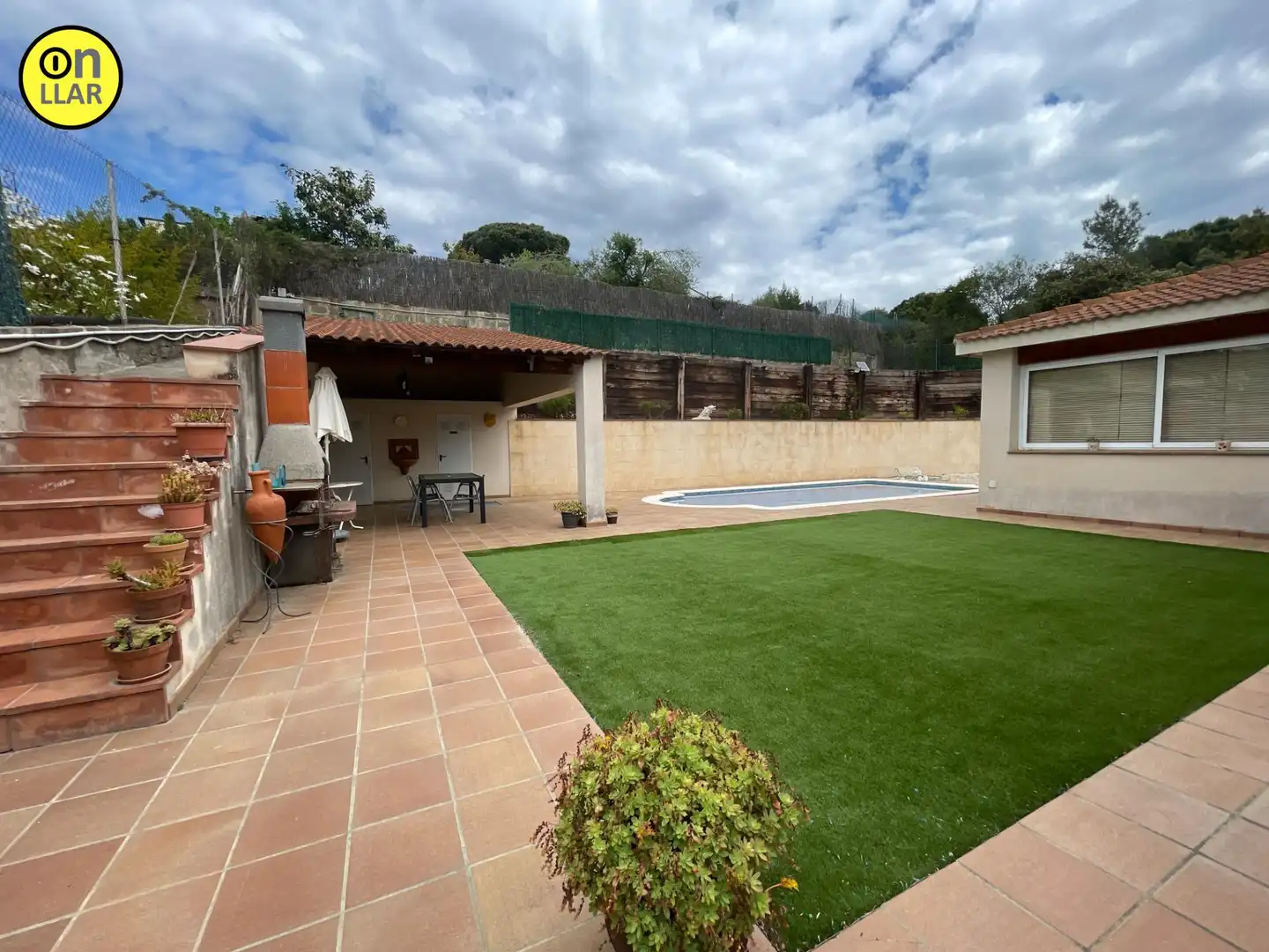 Jardín de Casa o chalet en venta en L'Ametlla del Vallès con Calefacción, Jardín privado y Terraza