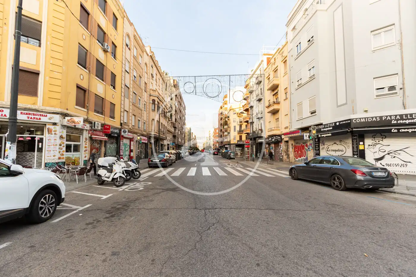 Vista exterior de Pis de lloguer en Valencia amb Calefacció i Moblat